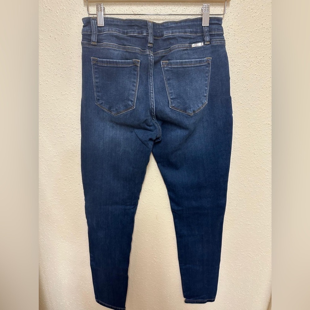 KanCan Mid Rise Dark Stretchy Skinny Jean(KC9196M) Size 11/29 - Picture 10 of 14
